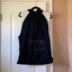 Nike sleeveless hoodie